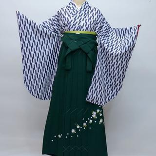 袴セット 小学生 袴色選択 144～150cm 新品 矢羽 NO23491-03(和服/着物)