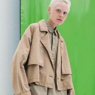 ジエダ(Jieda)のJieda short trench jacket(ブルゾン)