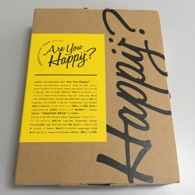 嵐 / Are You Happy? DVD 初回限定盤