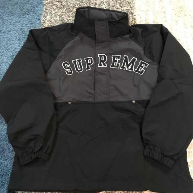 Supreme Court Half Zip Pullover Blackジャケット/アウター