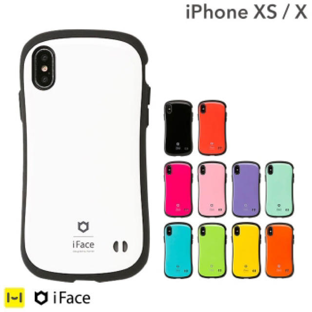 ☆新品 正規品☆iface iPhoneXS/X兼用 ブラック 黒色 スマホ/家電/カメラのスマホアクセサリー(iPhoneケース)の商品写真