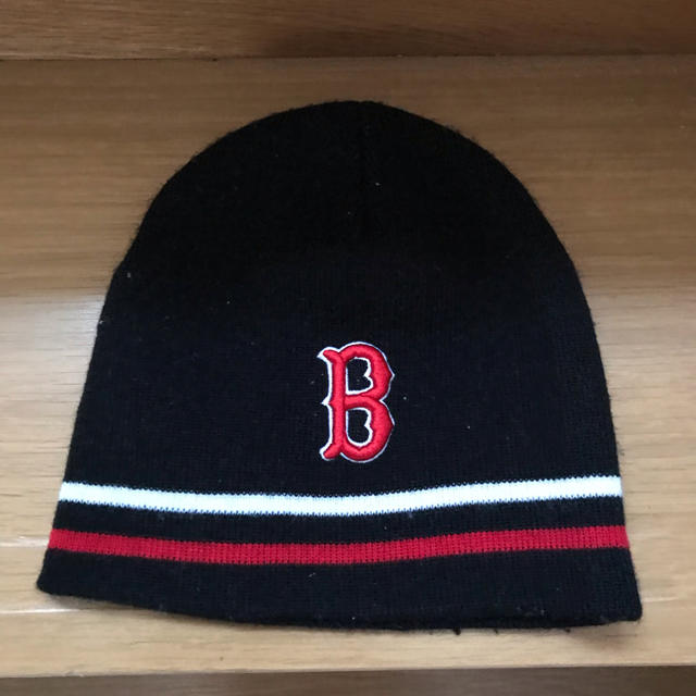 ボストンレッドソックス ニットキャップ キッズ メンズの帽子(キャップ)の商品写真