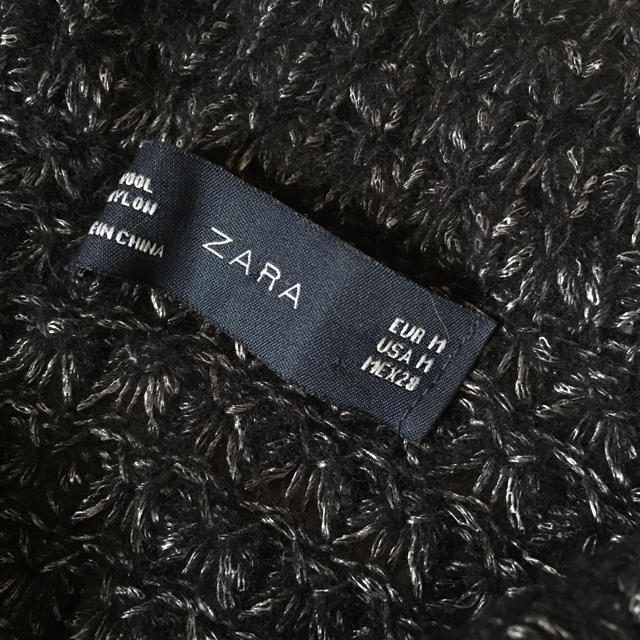 ZARA(ザラ)のzara  ロングニットコート レディースのジャケット/アウター(ニットコート)の商品写真