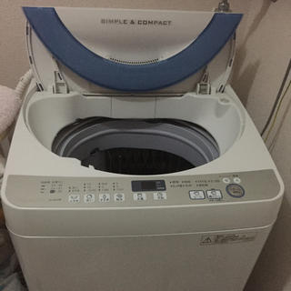 シャープ(SHARP)の【格安】SHARP ES-GE70R洗濯機【2月22日まで】(洗濯機)