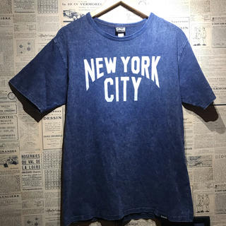 ショット(schott)のSchott ショット デニムTシャツ サイズL NEW YORK(Tシャツ/カットソー(半袖/袖なし))