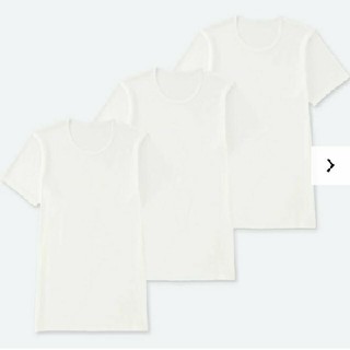 ユニクロ(UNIQLO)のUNIQLOクルーネックインナー(Tシャツ/カットソー(半袖/袖なし))