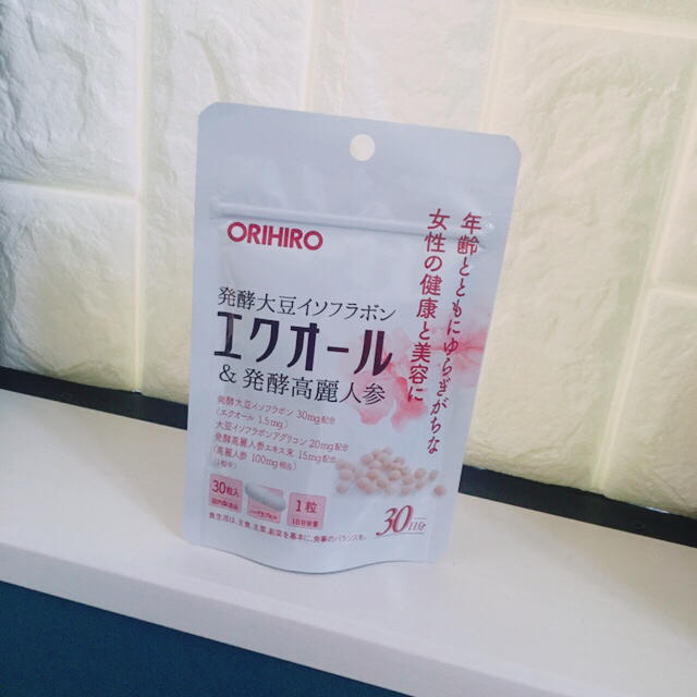 ORIHIRO(オリヒロ)のオリヒロ エクオール＆発酵高麗人参 コスメ/美容のダイエット(ダイエット食品)の商品写真