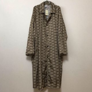 18AW VETEMENTS Oversize Monogram Coat 登坂(トレンチコート)