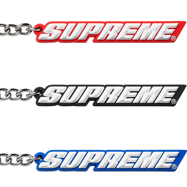 Supreme(シュプリーム)のsupreme Bevel Logo Keychain 最終値下げ メンズのファッション小物(キーホルダー)の商品写真