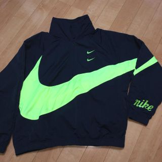 ナイキ(NIKE)のナイキ NIKE アノラックネオン カスタム XL(ナイロンジャケット)