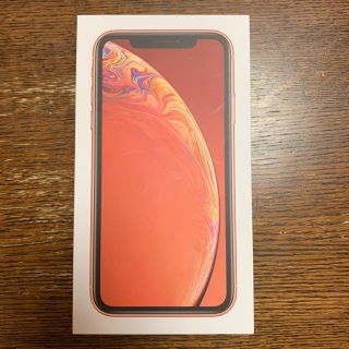 iPhoneXR 64GB コーラル(バッテリー/充電器)