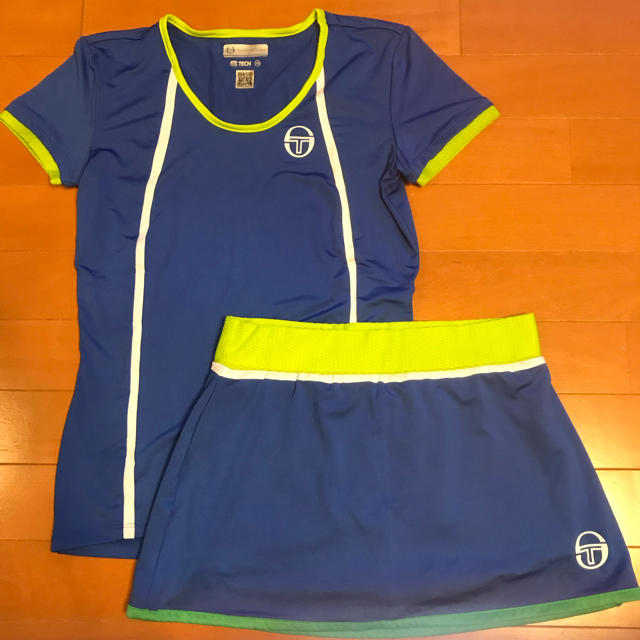 Sergio Tacchini(セルジオタッキーニ)のセルジオタッキーニ テニスウェアセットアップ スポーツ/アウトドアのテニス(ウェア)の商品写真