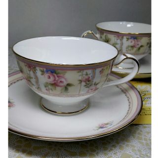 ノリタケ(Noritake)のまんまる様専用。ノリタケのローズパティオ。グランベール。ローズパティオ6客セット(グラス/カップ)