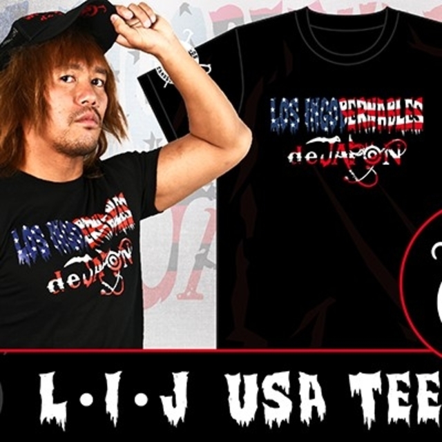 新日本プロレス　ロスインゴベルナブレスデハポン　LIJ USA Tシャツ　新品 | フリマアプリ ラクマ