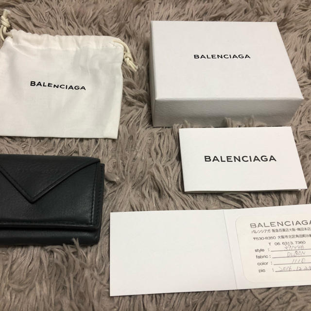 Balenciaga ペーパーミニウォレットの通販 by aoi's shop｜バレンシアガならラクマ - BALENCIAGA お買い得