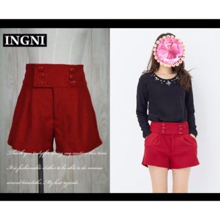 イング(INGNI)のINGNI♡美品♡ハイウエストショートパンツ♡送料込み(ショートパンツ)