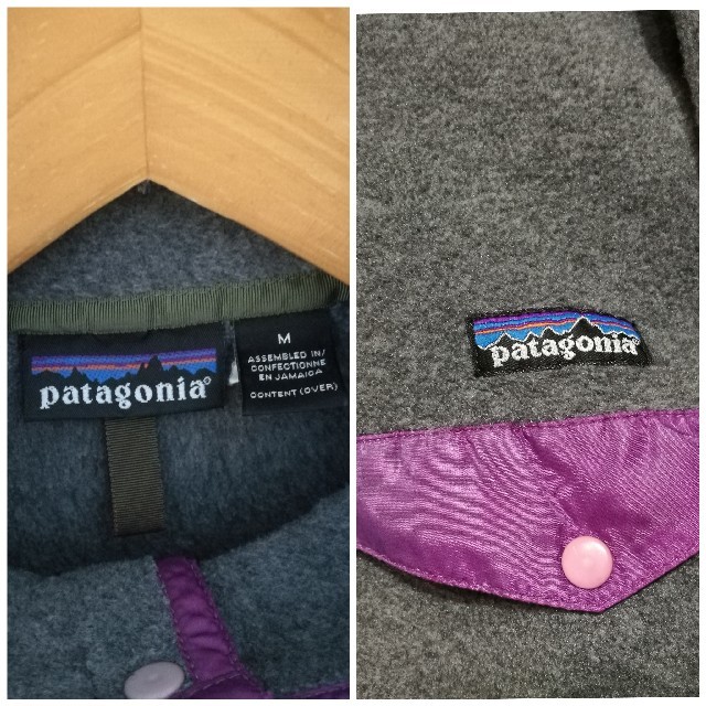 patagonia(パタゴニア)のメンズM パタゴニア シンチラ フリース スナップT グレー 灰色 ヴィンテージ メンズのジャケット/アウター(ブルゾン)の商品写真