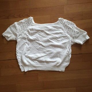 ジェイダ(GYDA)のGYDA BACKシースルーTOPS(カットソー(半袖/袖なし))