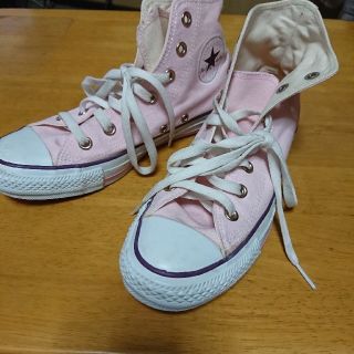 コンバース(CONVERSE)のコンバース ハイカット ピンク(スニーカー)