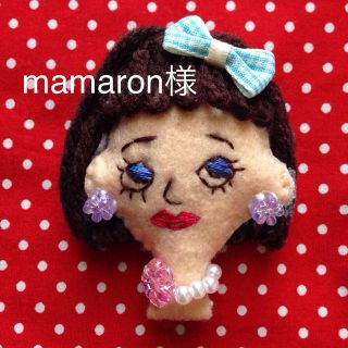 mamaron様(ブローチ/コサージュ)