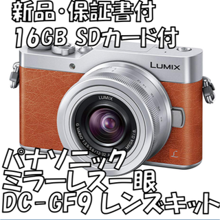 パナソニック(Panasonic)の【新品保証書おまけ付】ミラーレス一眼 LUMIX GF9(ミラーレス一眼)