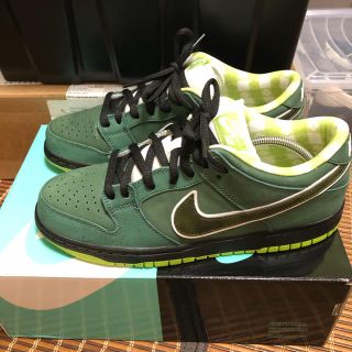 ナイキ(NIKE)のConcepts x Dunk Low Green Lobster 27.5(スニーカー)