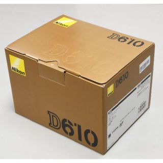 Nikon D610 デジタル一眼カメラ 箱/取説/保証書/付属品/リモコン付