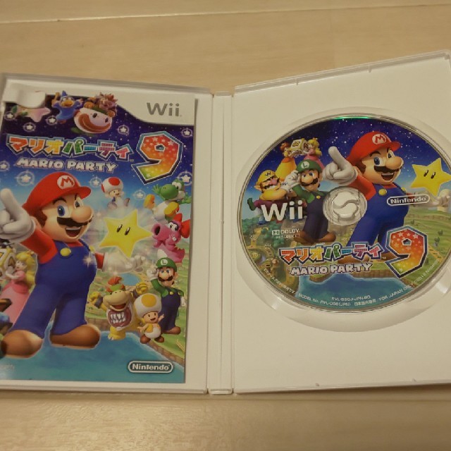 Wii(ウィー)のともやの前髪様専用 Wii マリオパーティ9 エンタメ/ホビーのゲームソフト/ゲーム機本体(家庭用ゲームソフト)の商品写真