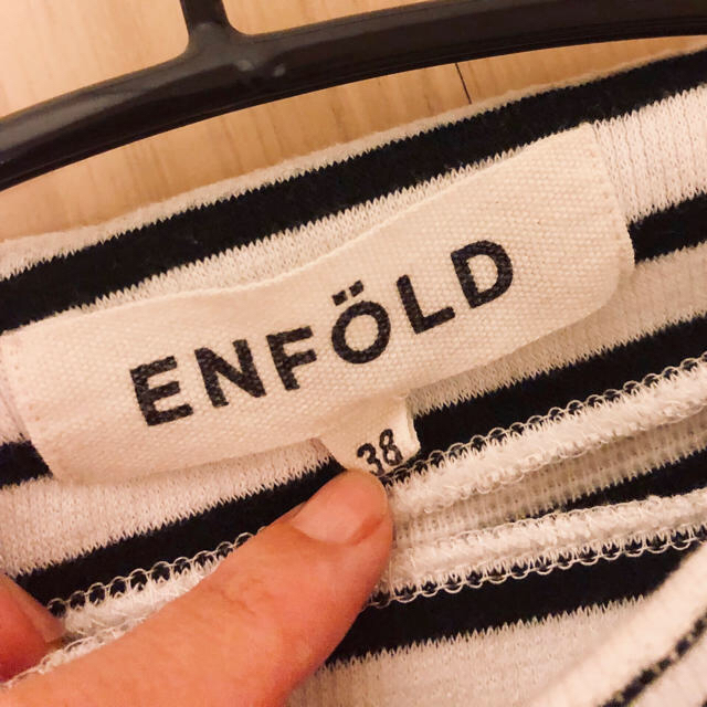 ENFOLD(エンフォルド)のENFOLD エンフォルド  ボーダー カットソー レディースのトップス(カットソー(長袖/七分))の商品写真