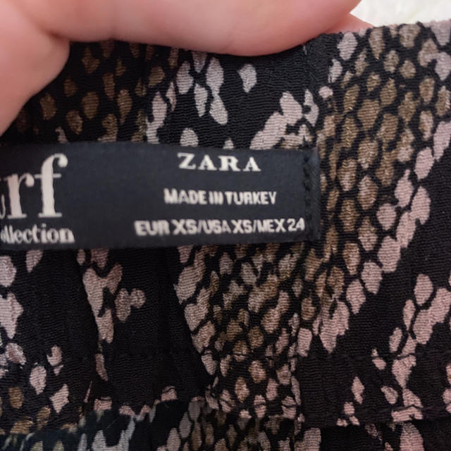 zara パイソン柄スカート レディースのスカート(ロングスカート)の商品写真