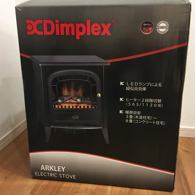 ディンプレックス 電気暖炉  スマホ/家電/カメラの冷暖房/空調(電気ヒーター)の商品写真