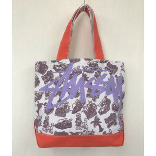 ステューシー(STUSSY)の新品☆ Stussy Women Small Tote Bag オレンジ(トートバッグ)