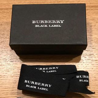 バーバリーブラックレーベル(BURBERRY BLACK LABEL)のBURBERRY ブラックレーベル 箱 リボン(ショップ袋)