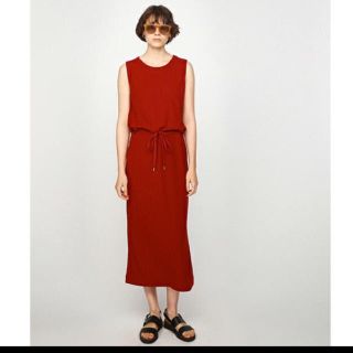 マウジー(moussy)のmoussyリブワンピ(ロングワンピース/マキシワンピース)