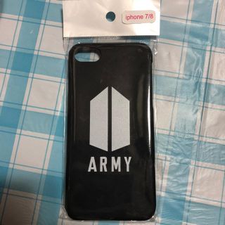 ボウダンショウネンダン(防弾少年団(BTS))のＢＴＳ army iPhone７、８対応ケース(iPhoneケース)