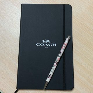 コーチ(COACH)のコーチ ノート ボールペン付き(ノート/メモ帳/ふせん)