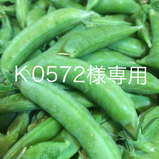 K0572様専用 ふとっちょスナップえんどう1kg 食品/飲料/酒の食品(野菜)の商品写真