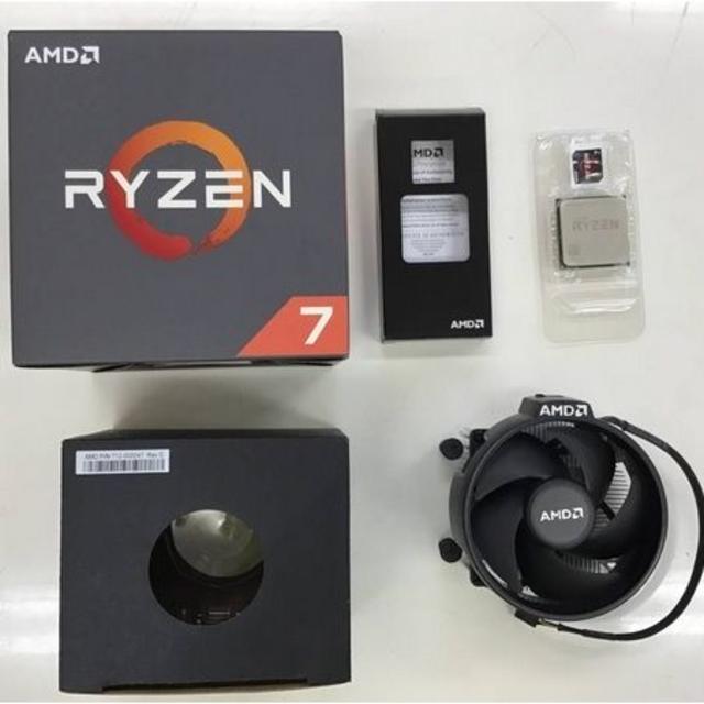 AMD CPU Ryzen7 1700 クーラー 付属 - PCパーツ