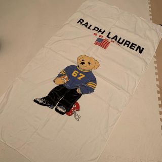 ポロラルフローレン(POLO RALPH LAUREN)のラルフローレン  ラルフ ポロベアー ひざ掛け BIGタオル(タオル/バス用品)