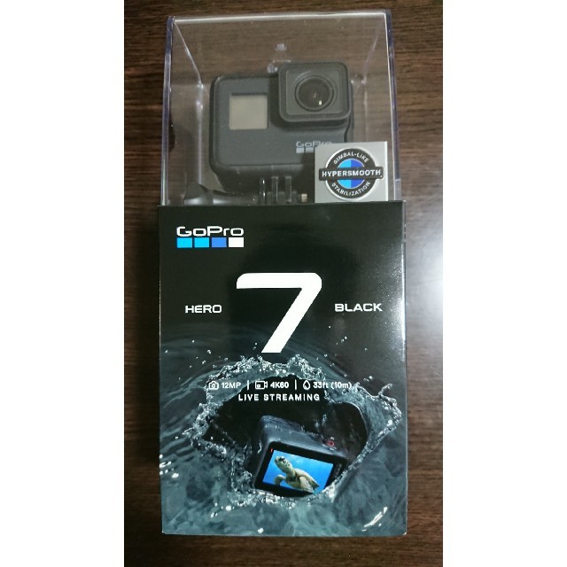 新品未開封 CHDHX-701-FW GoPro HERO7 Black - ビデオカメラ