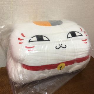 夏目友人帳 めちゃでかぬいぐるみニャンコ先生クッション(キャラクターグッズ)