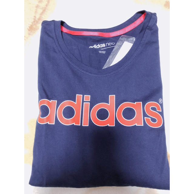 adidas(アディダス)のADIDAS レディース ロングTシャツ Mサイズ レディースのトップス(Tシャツ(長袖/七分))の商品写真