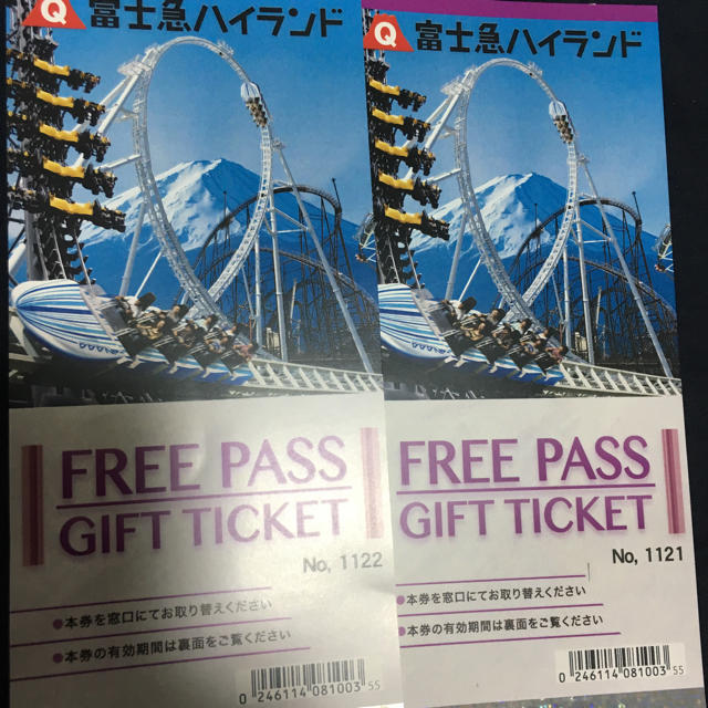 富士急ハイランドフリーパス  2019年6月30日まで