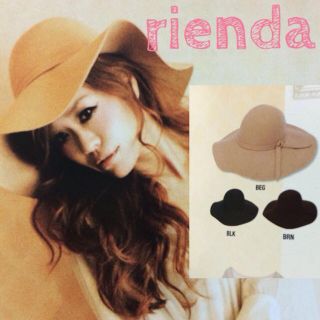 リエンダ(rienda)のrienda☆女優帽(ハット)