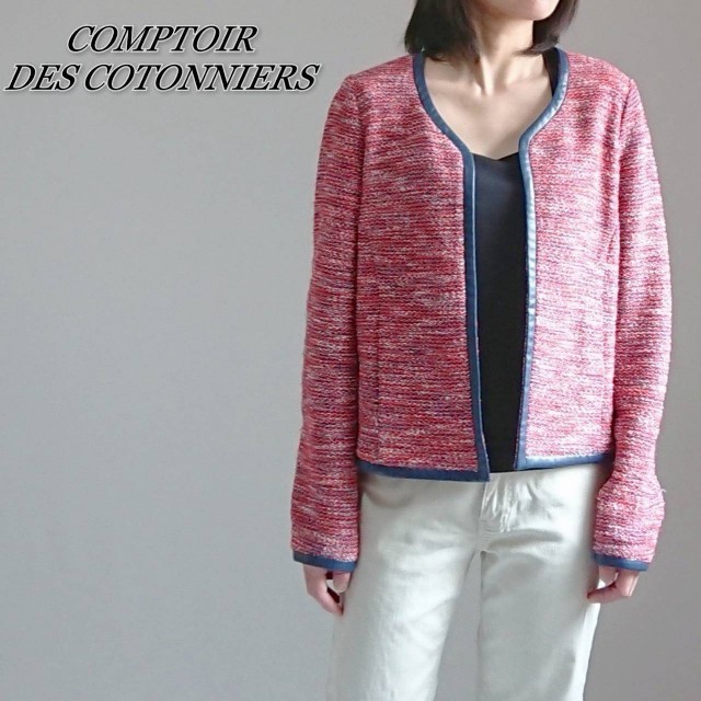 COMPTOIR DES COTONNIERS★ツイードジャケット♪レディース