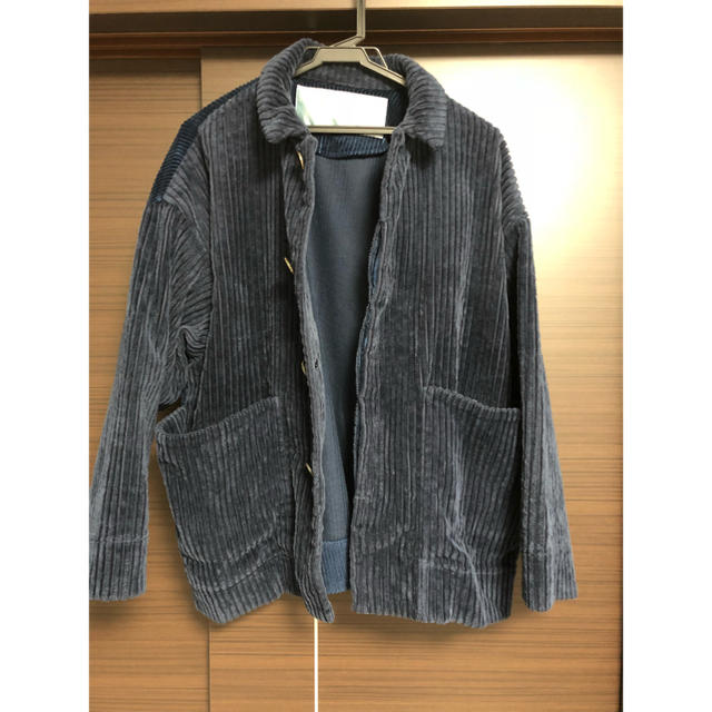 Dulcamara(ドゥルカマラ)のdulcamara 18AW コーデュロイビッグポケットブルゾン サイズ1 メンズのジャケット/アウター(ブルゾン)の商品写真