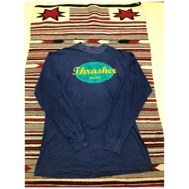 THRASHER - 超希少!Thrasher 80s Vintage L/S Tee HANESタグの通販 by