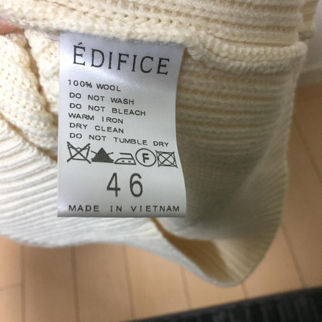 EDIFICE(エディフィス)のエディフィス メンズ ニット メンズのトップス(ニット/セーター)の商品写真