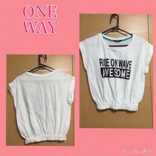 ワンウェイ(one*way)の3点セットで1000円！！！！(Tシャツ(半袖/袖なし))