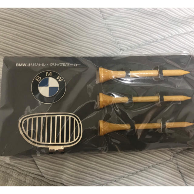 BMW(ビーエムダブリュー)の限定品BMWゴルフオリジナルクリップ&マーカー GOLF ゴルフ スポーツ/アウトドアのゴルフ(その他)の商品写真